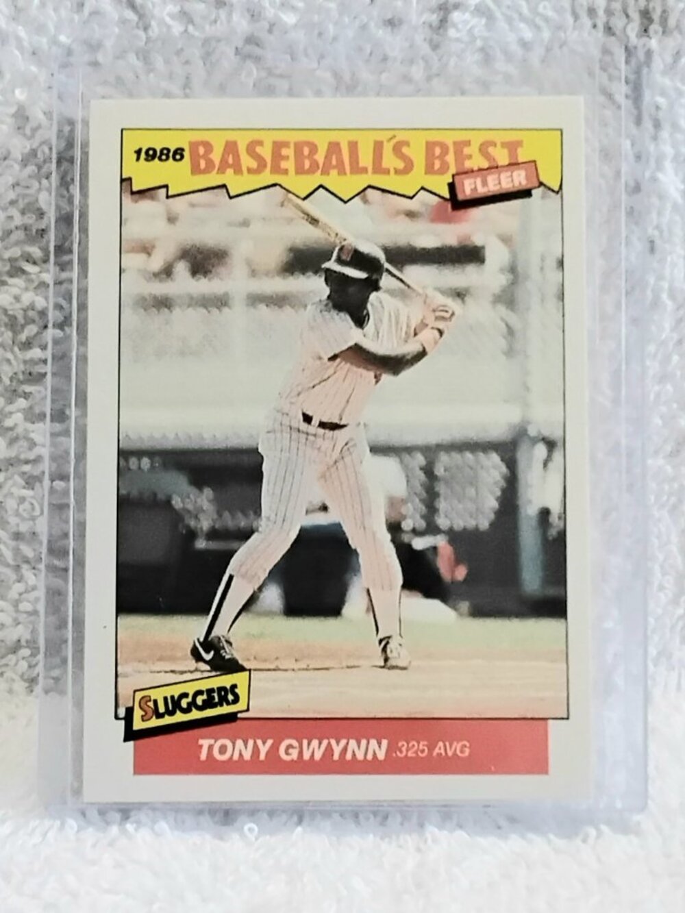 5/$20 Mint 1986 Fleer Tony Gwynn Baseball's Best Sluggers MLB Card 15!!